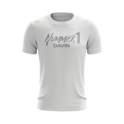 Davin Nummer 1 T-Shirt in Weiß - Unisex