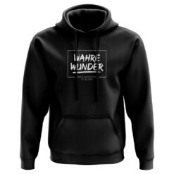 Mirko Santocono - Unisex Hoodie in Schwarz - Wahre Wunder