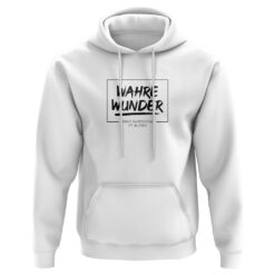 Mirko Santocono - Hoodie T-Shirt in Weiß - Wahre Wunder