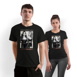 Herzbeben - Wir liebes das - T-Shirt in Schwarz - Unisex - Foto Merch