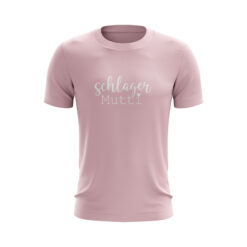 Schlager T-Shirt in Rosa 