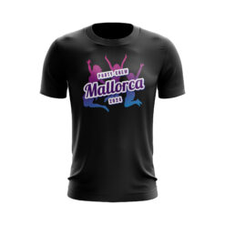 Mallorca Party Crew 2024 T-Shirt in Schwarz Girls - Mädchen Urlaubs Shirt - JGA - Kegelclub