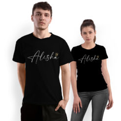 Alisha - T-Shirt in Schwarz - logo - Unisex - Musik-Liebhaber-T-Shirt