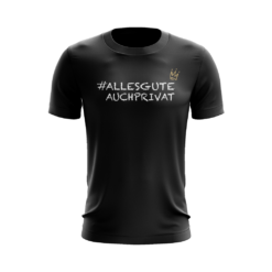 Alisha - T-Shirt in Schwarz - #allesguteauchprivat - Unisex - Musik-Liebhaber-T-Shirt