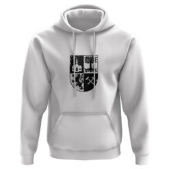 Gelsenkirchen Hoodie Wappen weiß