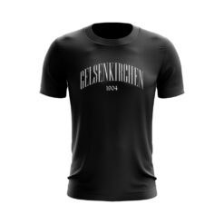 Gelsenkirchen T-Shirt Schriftzug 1904 schwarz