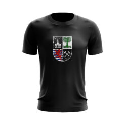 Gelsenkirchen T-Shirt Grunge Wappen in Schwarz