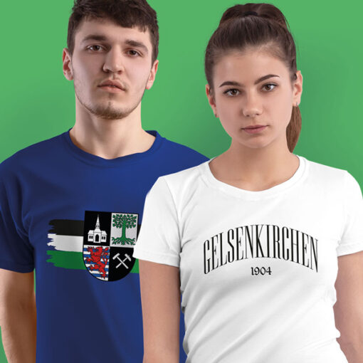 Gelsenkirchen Merchandise Edition der Fanshop T-Shirts und Hoodies