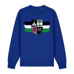 Gelsenkirchen Wappen mit Stadtfarben Pullover Blau