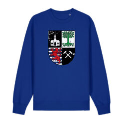 Gelsenkirchen Pullover mit Grunge Wappen in Blau