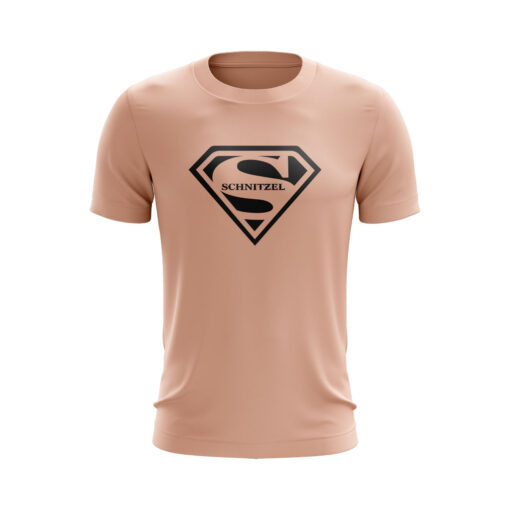 T-Shirt in Peach - Super Schnitzel - Hot oder Schrott - Unisex - New Version