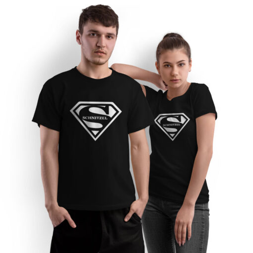 T-Shirt Unisex - Super Schnitzel - Neue Version - Hot oder Schrott