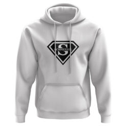 Hoodie in weiß - Super Schnitzel - Hot oder Schrott - Unisex