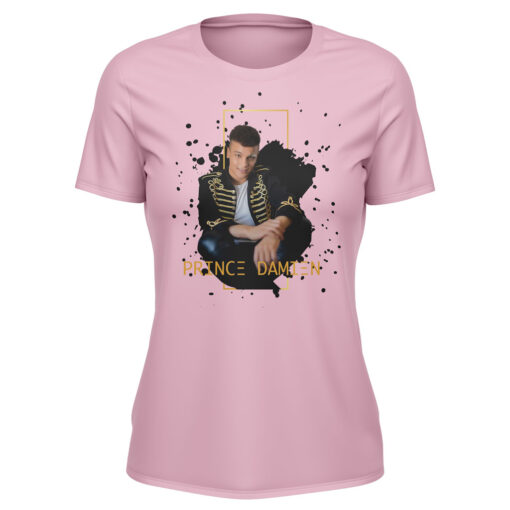 Prince Damien T-Shirt Woman Damen in Pink - offizieller Fan-Shop