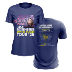 Marianne Rosenberg – Damen T-Shirt – Bunter Planet Tour ’25 (mit Backprint)