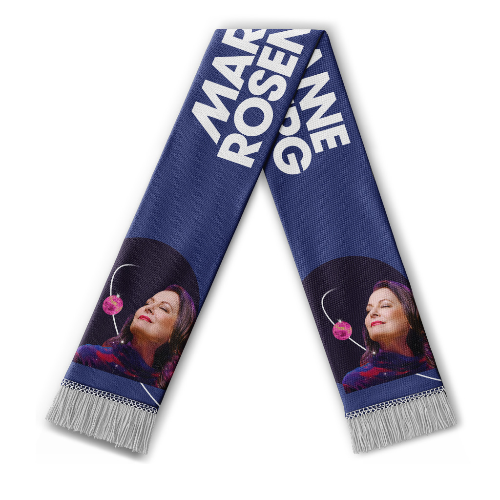 Seidenschal - Bunter Planet Tour '25 – Marianne Rosenberg