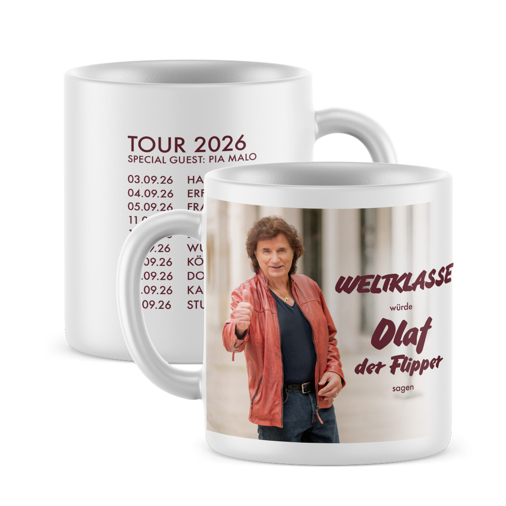 Olaf der Flipper – Tasse – Tour