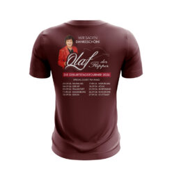 Olaf der Flipper, T-Shirt, Tour 2026, Merchandise, Schlager