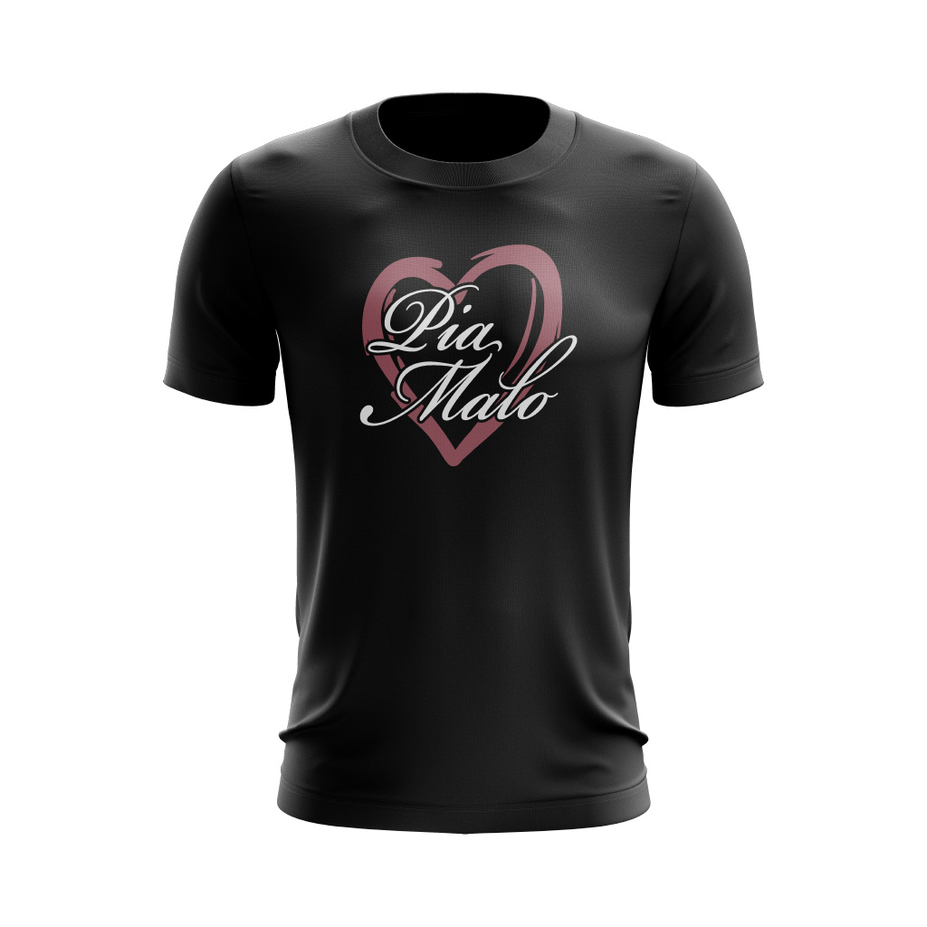 Pia Malo, Herzmotiv T-Shirt, Logo, Merchandise, Schlager