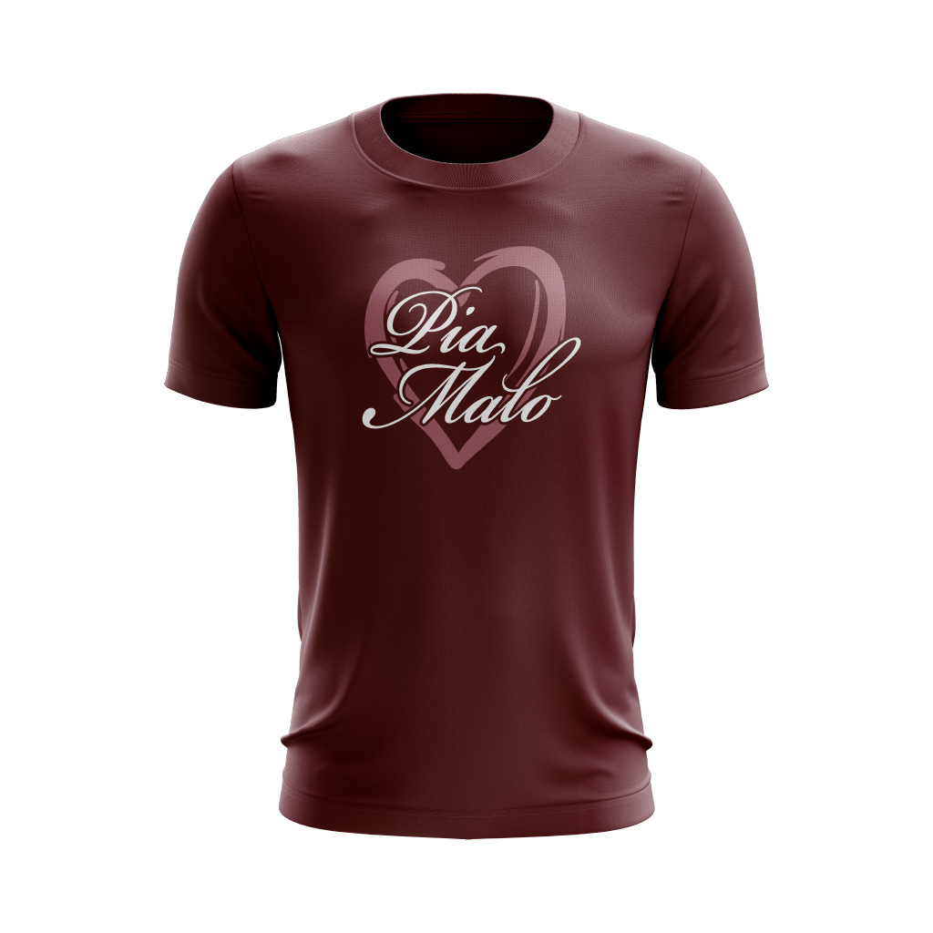 Pia Malo, Herzmotiv T-Shirt, Logo, Merchandise, Schlager