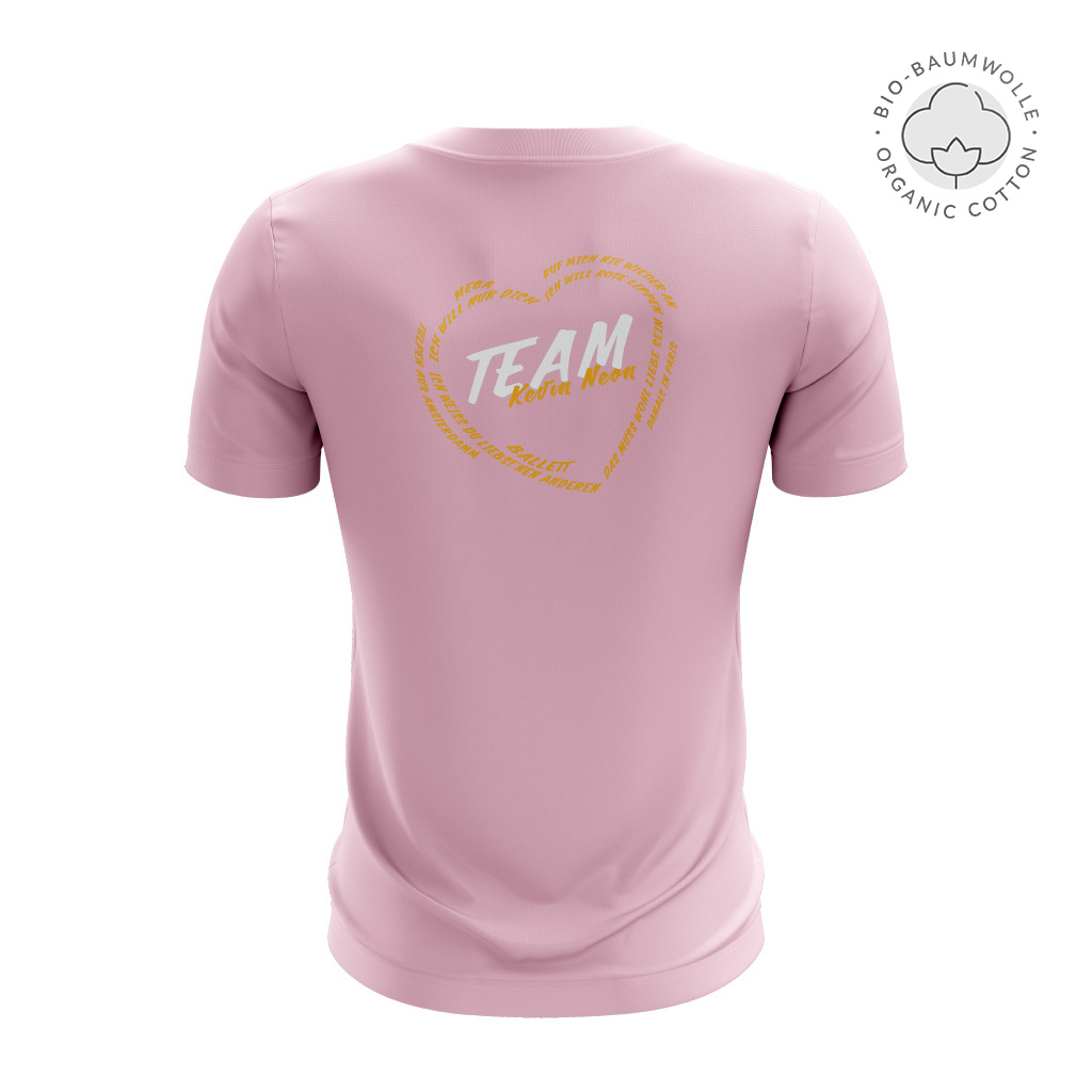 Kevin Neon, Fanshirt, Team Kevin, Ich weiß, du liebst nen Anderen - nicht mich!, Unisex Bio T-Shirt, Schlagersänge, Musikproduzent