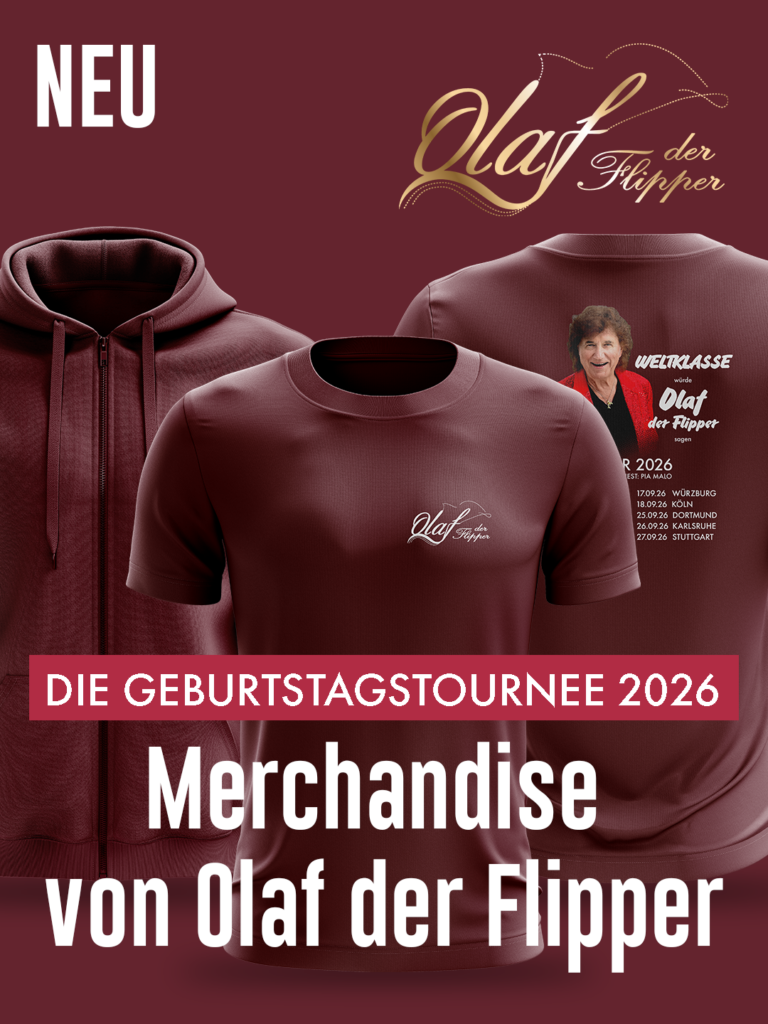 Olaf der Flipper Slider Merchandise, Fanshop